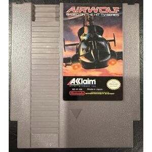 Airwolf (Nintendo Entertainment System, 1989) Untested Storage Locker Find